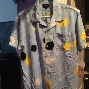 Obey short sleeve button down